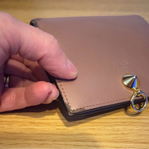 Fendi Blush Pink Leather Snap Wallet | Authentic | Priced for Condition - Picture 5 of 15